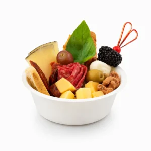Bouquet Valumé con selección de quesos, embutidos, aceitunas y frutos secos