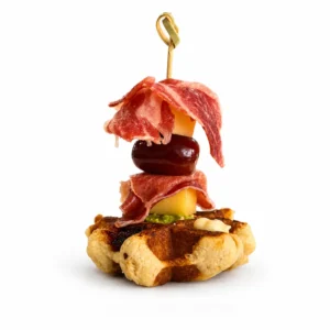 Gufrito ibérico de Valumé Catering
