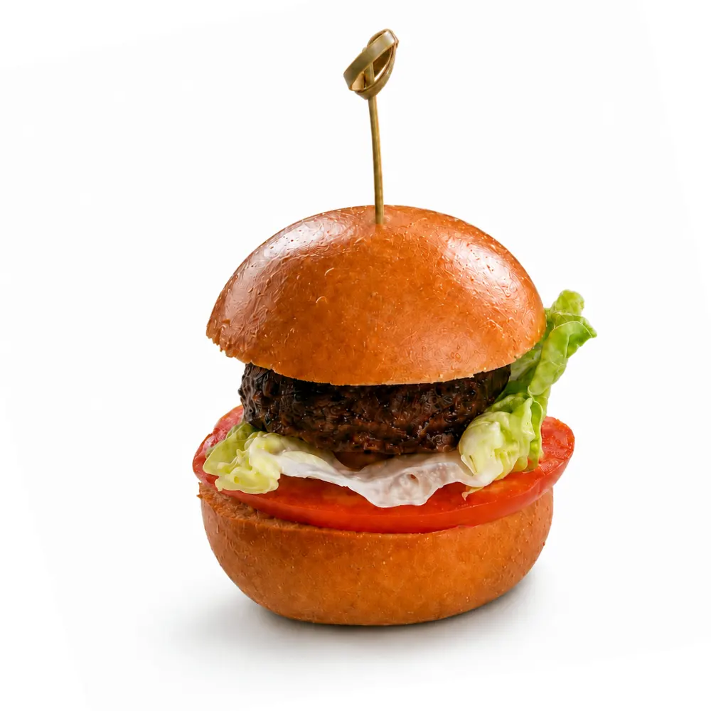 Hamburguesita de wagyu D.O. Finca Santa Rosalía de Valumé Catering